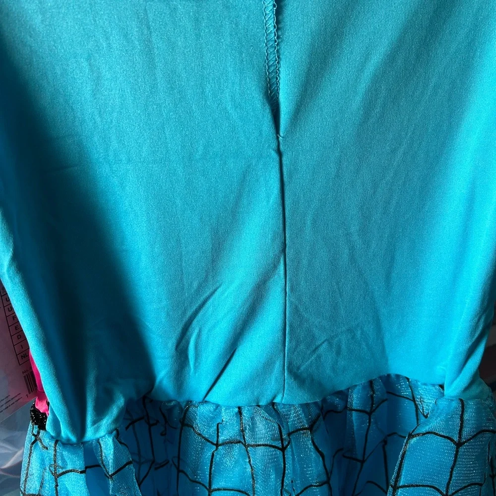 Kids Spider Costume - Pink and Blue Large 12-14